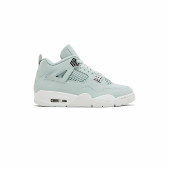 Buty Air Jordan 4 Retro Seafoam Sail – kremowo-miętowe sneakersy z detalami w stylu retro i technologią Nike Air.