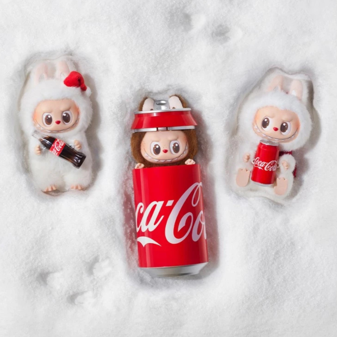 Labubu Coca-Cola The Monsters Figurka Figurka Labubu z serii The Monsters Coca‑Cola od Pop Mart
